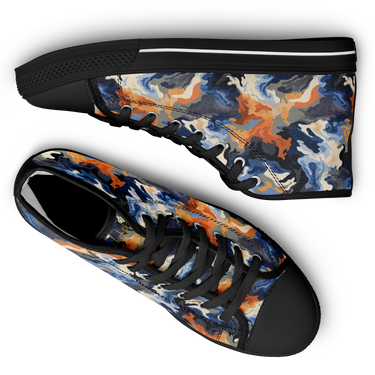 Chokefish™ Urban Peak Retro High Tops-Camouflage-006B
